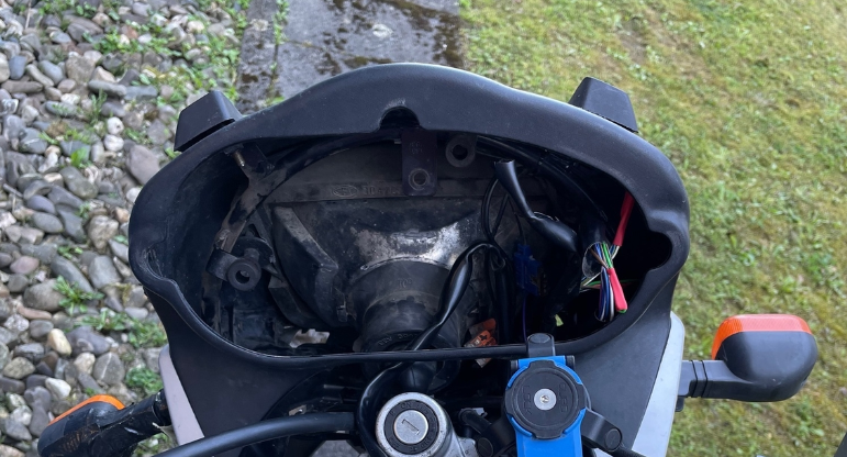 BMW F 650 GS ohne Tacho
